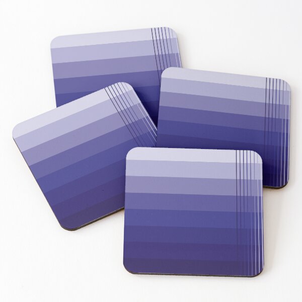 Item preview, A simple design in shades of purple to dark blue designed and sold by Cherevan.