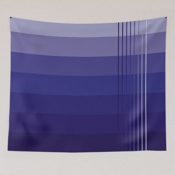 Item preview, A simple design in shades of purple to dark blue designed and sold by Cherevan.
