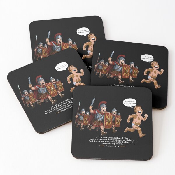 Item preview, Naked Guy Flees Gethsemane - Mark 14:51 designed and sold by Alt Christian.