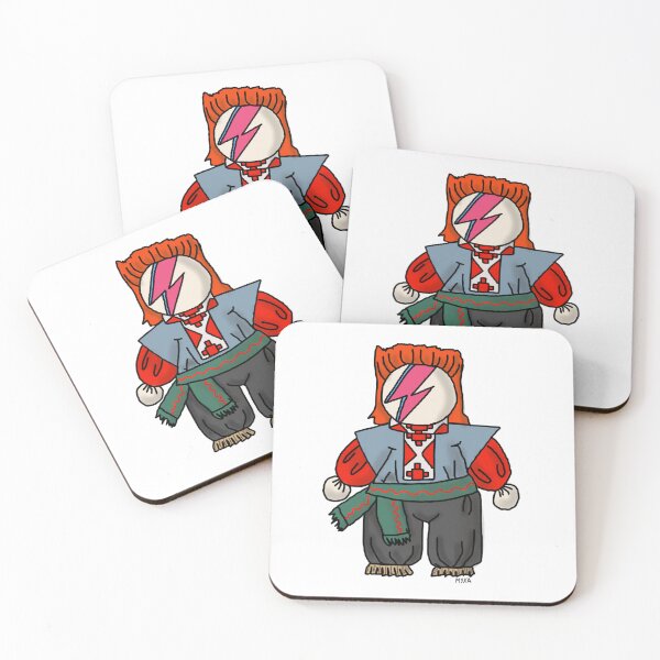 Item preview, Space Glam Folk Icon - Motanka Guardian Art designed and sold by MyxaART.