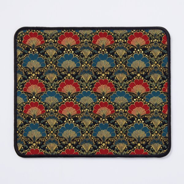 Item preview, Elegant Art Deco Floral Gold Pattern Vintage Design designed and sold by NicolasGlowArt.