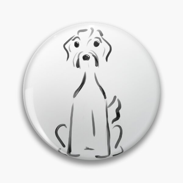 Item preview, Cute sitting puppy designed and sold by Buttercup Island Studio.