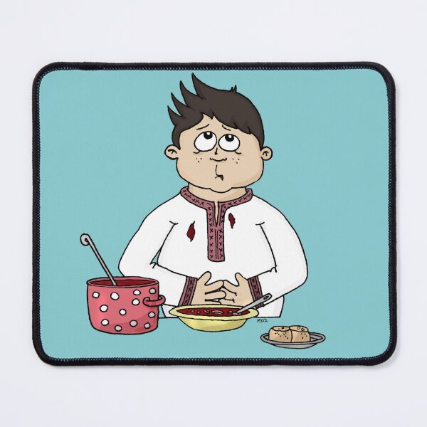 Item preview, The Borscht Spirit - Authentic Ukrainian Character Art designed and sold by MyxaART.