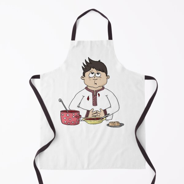 Item preview, The Borscht Spirit - Authentic Ukrainian Character Art designed and sold by MyxaART.