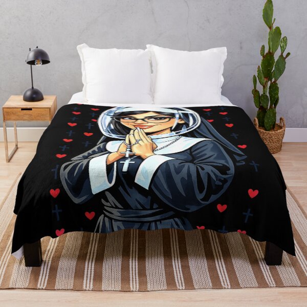 Item preview, Mia, la monja rezando / Estilo pop art designed and sold by Jani-art-world.