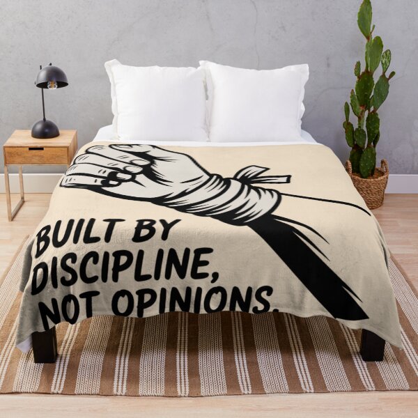 Item preview, Built By Discipline, Not Opinions designed and sold by 123ks.