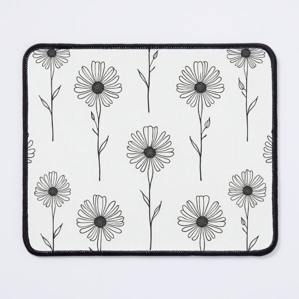 Item preview, Minimal Floral Seamless Pattern Line Art designed and sold by mittie101.