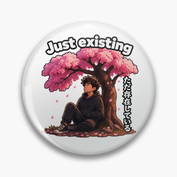 Item preview, Just Existing Under Sakura Tree designed and sold by PINK FREE.