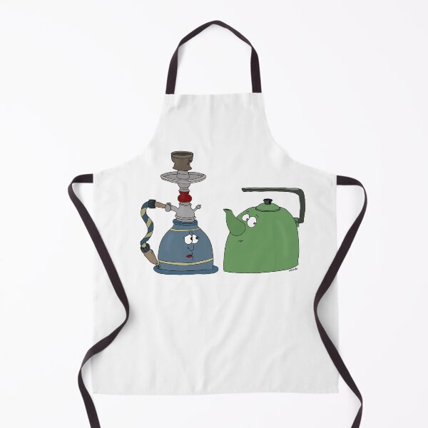 Item preview, Steamy Connection - Quirky Hookah & Teapot Characters designed and sold by MyxaART.