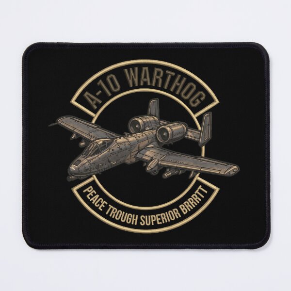 Item preview, A-10 Military Aviation BRRRTT Tactical Humor Design designed and sold by ArtDreams92.