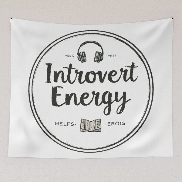Item preview, Introvert Energy — Minimal Streetwear designed and sold by Dhenin Studio.