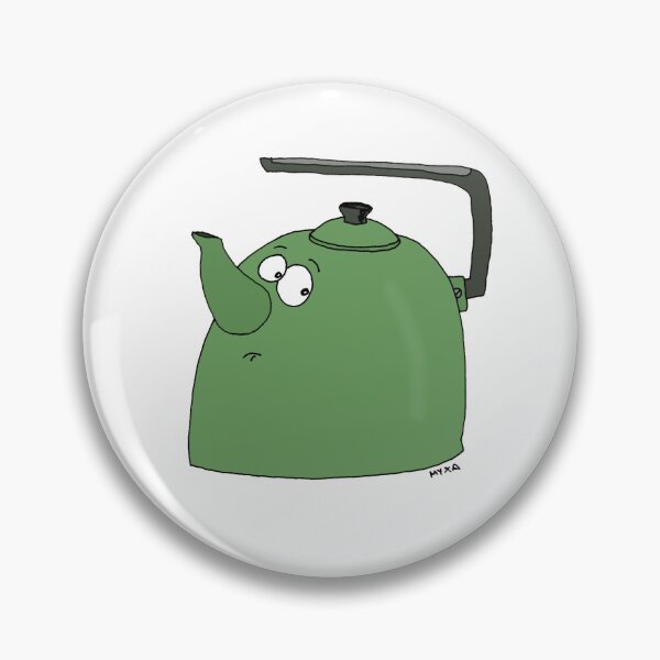 Item preview, Moody Kettle - I'm About to Boil Character Art designed and sold by MyxaART.