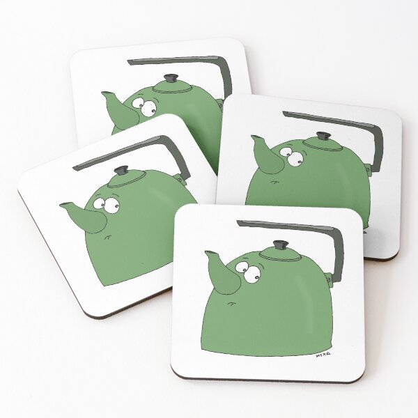 Item preview, Moody Kettle - I'm About to Boil Character Art designed and sold by MyxaART.
