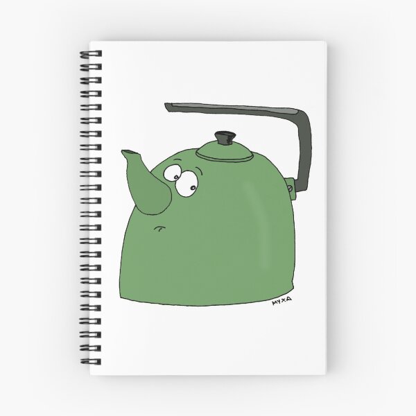 Item preview, Moody Kettle - I'm About to Boil Character Art designed and sold by MyxaART.