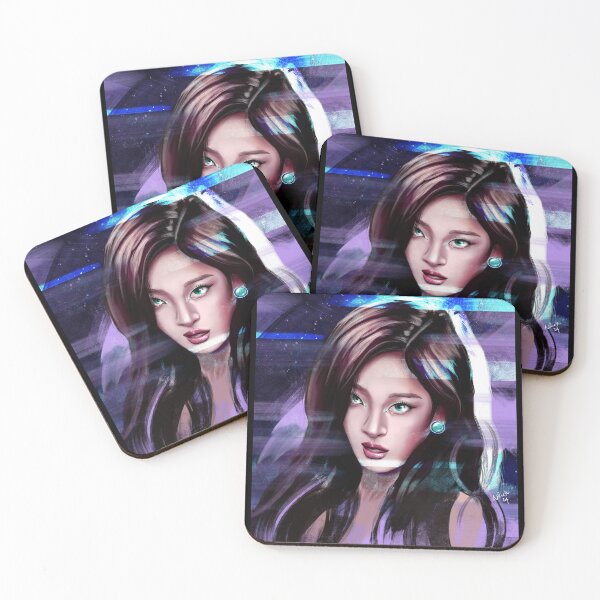 Item preview, KPOP Art Print — aespa Fan Art, Ningning Whiplash Portrait designed and sold by NathanRuchArt.