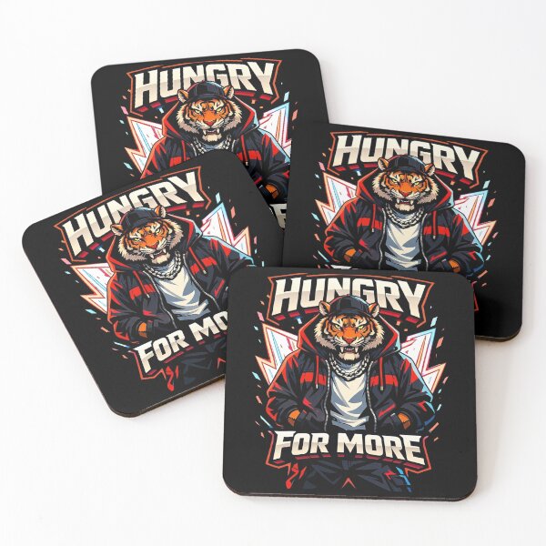 Item preview, Hungry For More Tiger Urban Streetwear Esports designed and sold by Xemora.