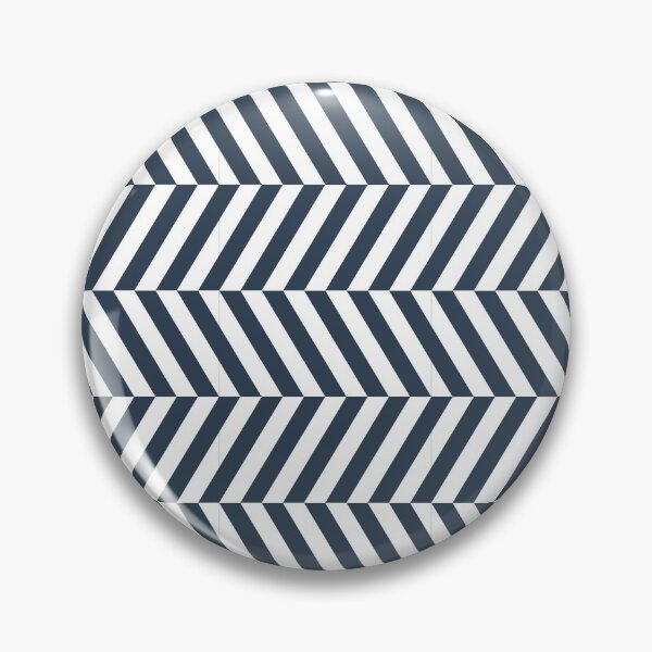 Item preview, White And Navy Herringbone Pattern designed and sold by pattern-archive.