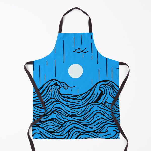 Item preview, Moonlit Waves designed and sold by ilawful.