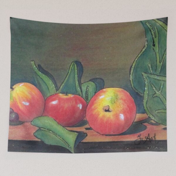 Item preview, Still life with apples designed and sold by Ginette Ash.