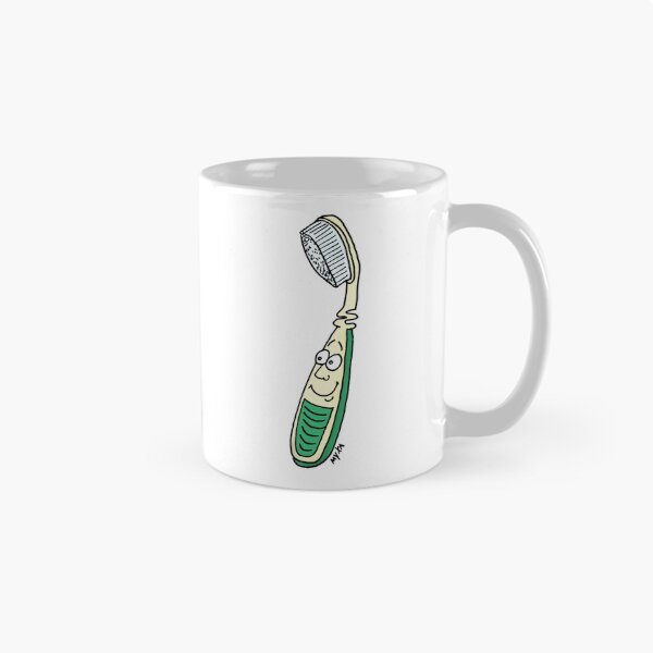 Item preview, Sunny Day Brush - Quirky Smiling Toothbrush Art designed and sold by MyxaART.