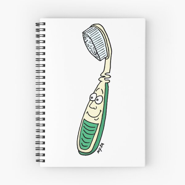 Item preview, Sunny Day Brush - Quirky Smiling Toothbrush Art designed and sold by MyxaART.