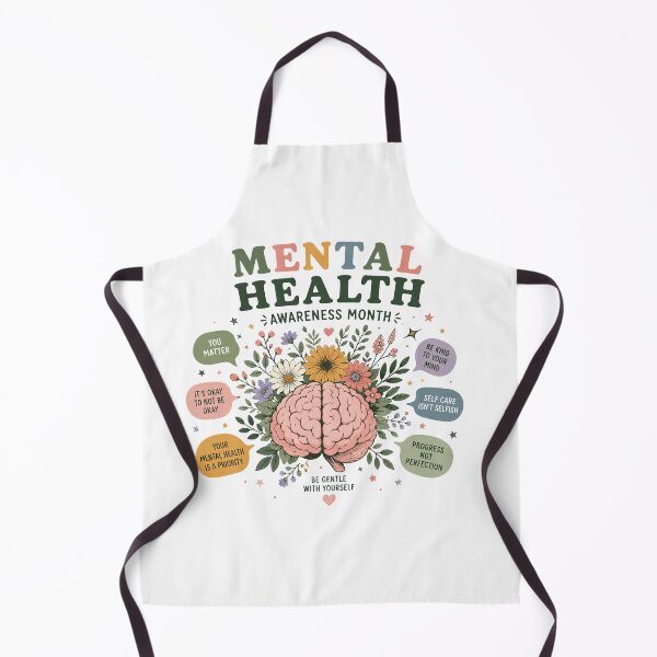 Item preview, MENTAL HEALTH AWARENESS MONTH BE GENTLE WITH YOURSELF designed and sold by nestkemp7.