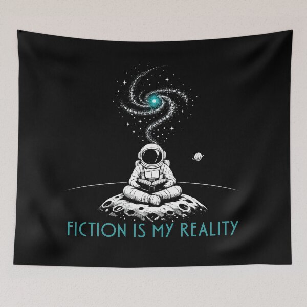 Item preview, Cosmic Reader Astronaut – Fiction Is My Reality designed and sold by SidTastic .
