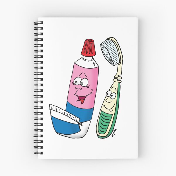Item preview, Perfect Dental Pair - Happy Toothpaste & Brush Art designed and sold by MyxaART.