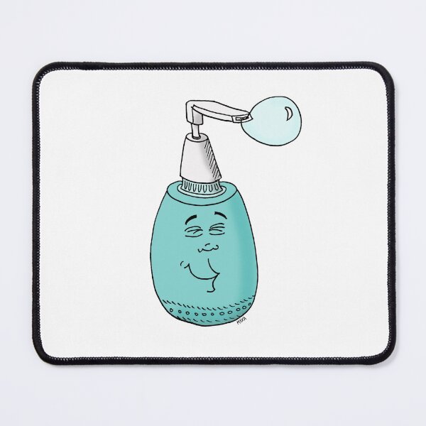Item preview, Satisfied Soap - Funny Dispenser Character Art designed and sold by MyxaART.