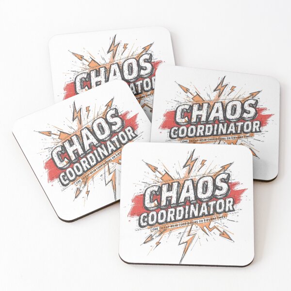 Item preview, Chaos Coordinator — Bold Streetwear designed and sold by Dhenin Studio.