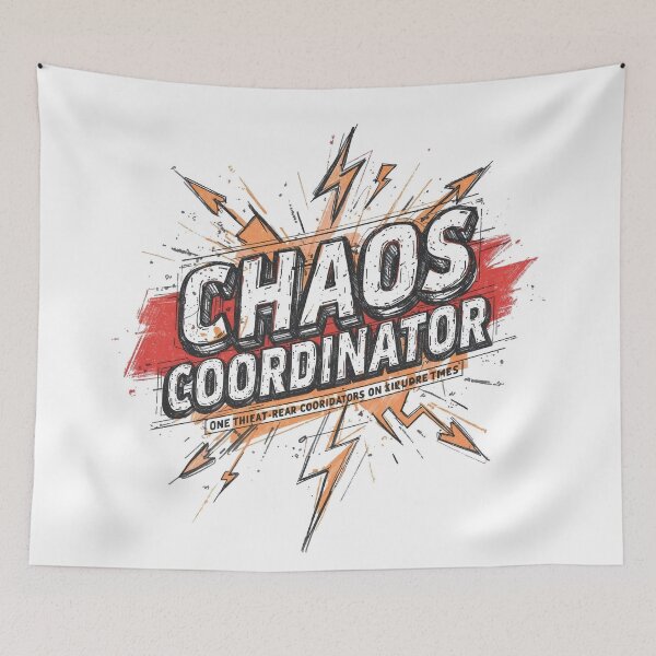 Item preview, Chaos Coordinator — Bold Streetwear designed and sold by Dhenin Studio.