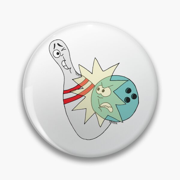 Item preview, Funny Bowling Strike - Quirky Life Struggle Art designed and sold by MyxaART.
