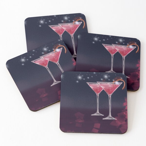 Item preview, Cosmopolitan Cocktail Art Print — Vodka Drinks Poster, Bar Wall Decor designed and sold by NathanRuchArt.