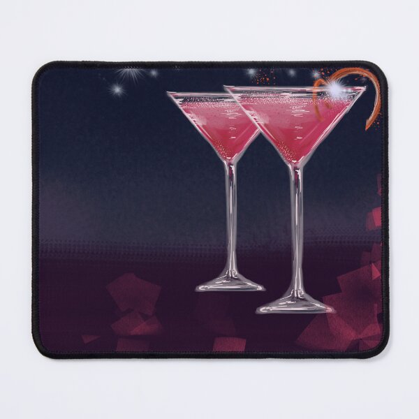 Item preview, Cosmopolitan Cocktail Art Print — Vodka Drinks Poster, Bar Wall Decor designed and sold by NathanRuchArt.