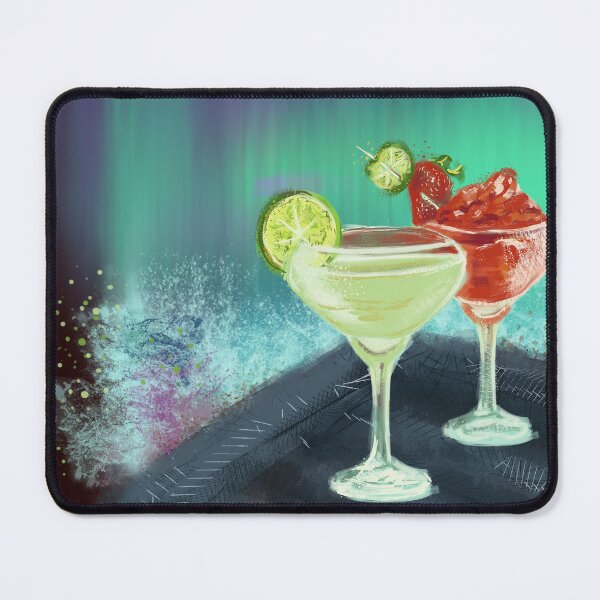 Item preview, Daiquiri Cocktail Art Print — Rum Drinks Poster for Home Bar designed and sold by NathanRuchArt.
