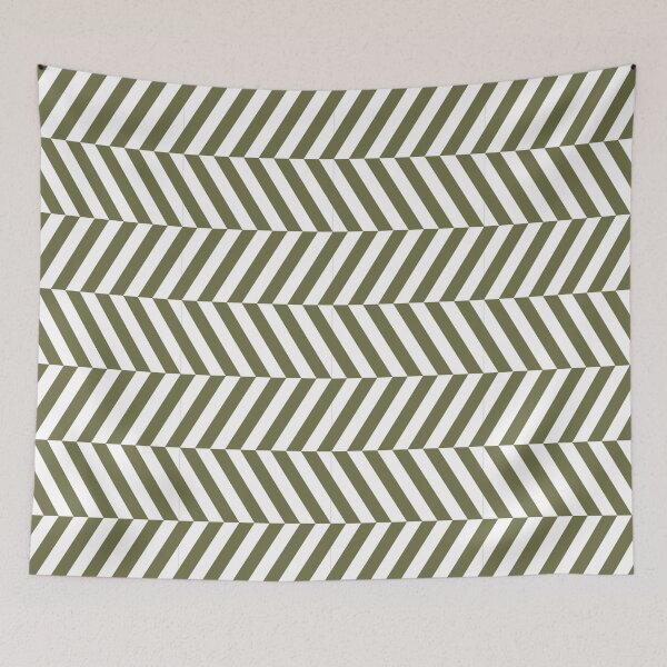Item preview, White And Olive Herringbone Pattern designed and sold by pattern-archive.