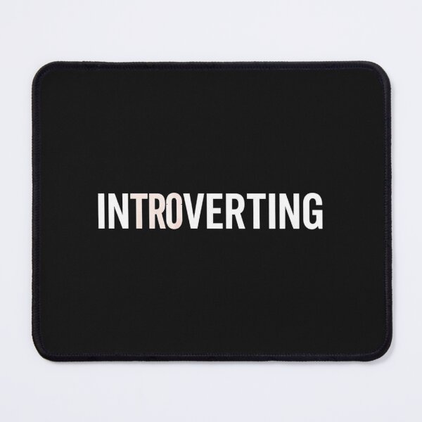 Item preview, Introverting Funny Minimal Single Word Design designed and sold by artlife4.
