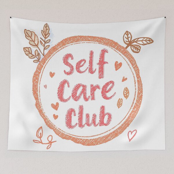 Item preview, Self Care Club — Cozy Streetwear designed and sold by Dhenin Studio.