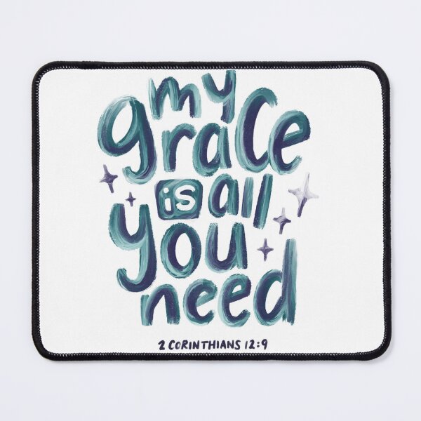 Item preview, 2 Corinthians 12:9 designed and sold by GraphicMondaze.