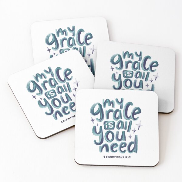 Item preview, 2 Corinthians 12:9 designed and sold by GraphicMondaze.