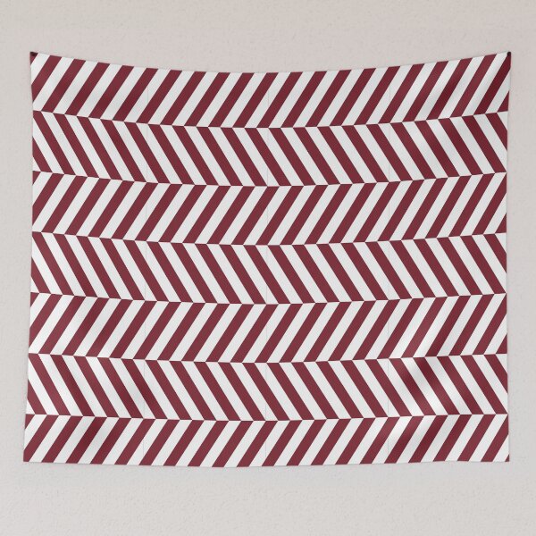 Item preview, White And Pastel Red Herringbone Pattern designed and sold by pattern-archive.
