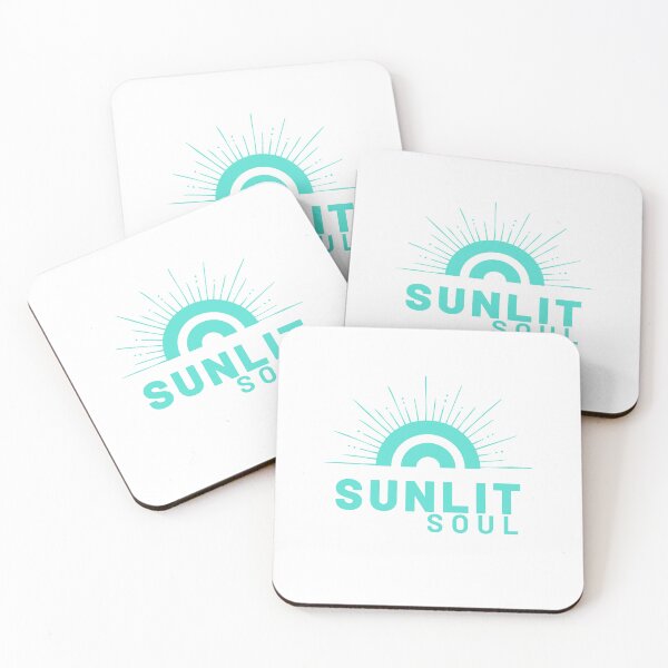 Item preview, sunlit soul sun logo design, minimalist retro sunrise graphic, bold typography aesthetic, warm light concept, modern graphic style designed and sold by RiriPixera.