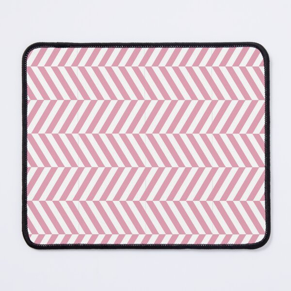 Item preview, White And Rose Herringbone Pattern designed and sold by pattern-archive.