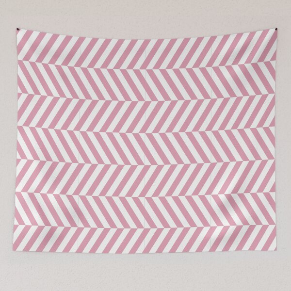 Item preview, White And Rose Herringbone Pattern designed and sold by pattern-archive.