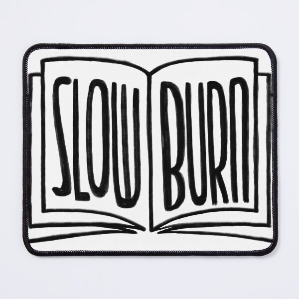 Item preview,  Book trope, slow burn, romance  designed and sold by badlydrawnbabe.