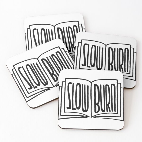 Item preview,  Book trope, slow burn, romance  designed and sold by badlydrawnbabe.