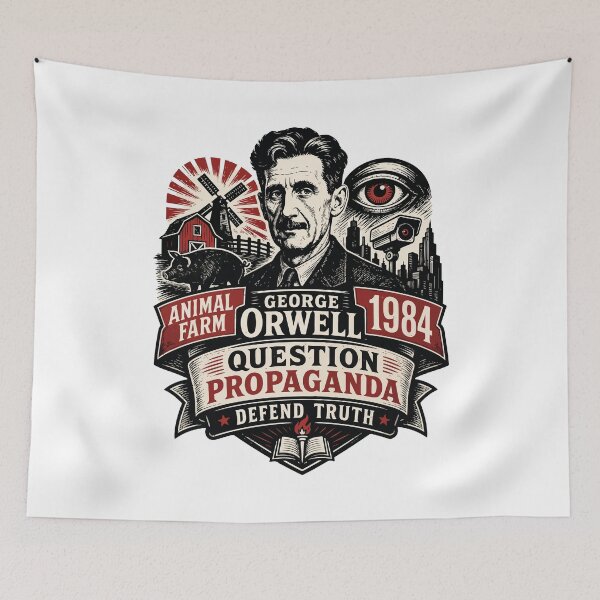 Item preview, Animal Farm, 1984 - George Orwell. v1 designed and sold by storelibertys.