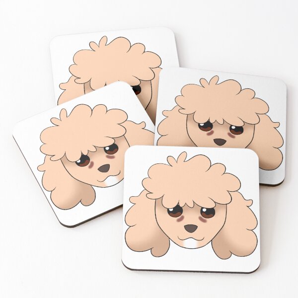 Item preview, Cream Standard Cut Poodle White Chin Tear Stains designed and sold by OliRoseArt.