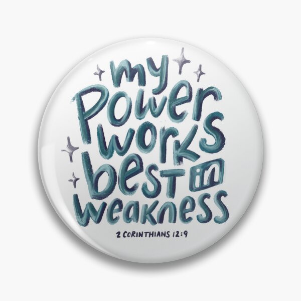 Item preview, 2 Corinthians 12:9 designed and sold by GraphicMondaze.
