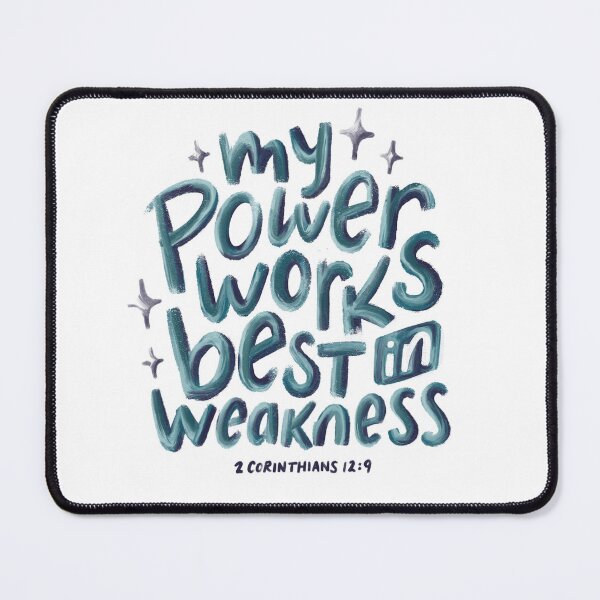 Item preview, 2 Corinthians 12:9 designed and sold by GraphicMondaze.